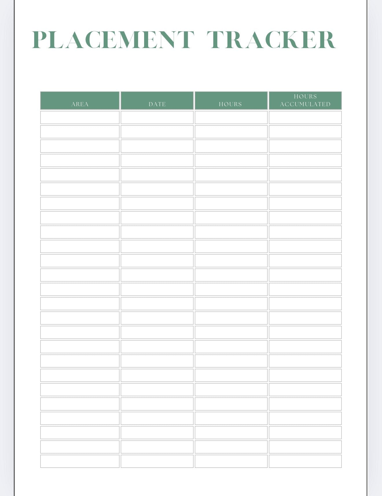 Student Midwife Planner